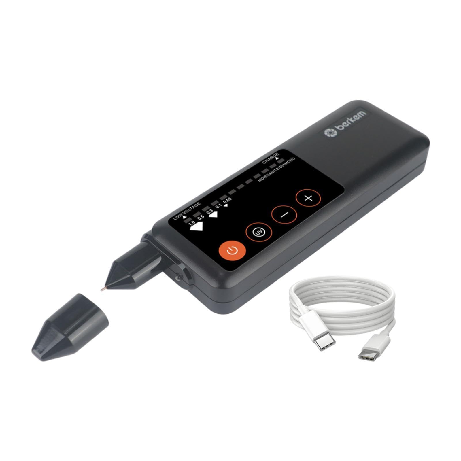 Deevoka Diamond Tester Pen Testing Pen Tool Professional Hand Tool Hardness Jewelry Selector for Novice and Expert GEM Diamonds