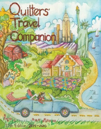 Quilters' Travel Companion 13th Edition 2014-2016