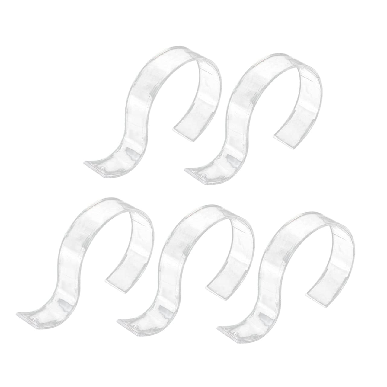 DECHOUS Belt Organizer Holder 5pcs Acrylic Belt Display Stand for Home Rack Accessories