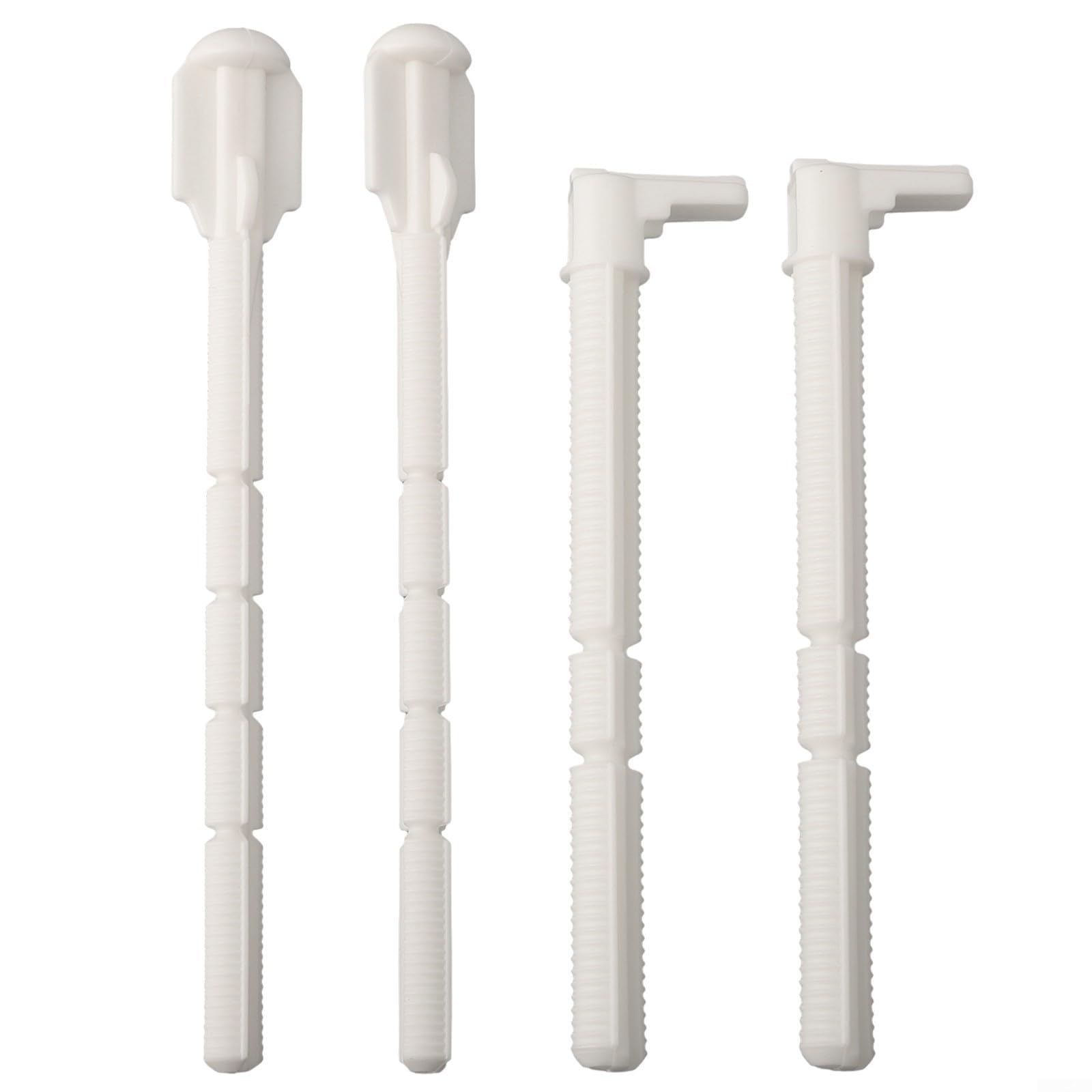 Flush Plate Actuator Plastic Push Rod Set for UP320 241.874.00.1 Toilet Flush Valve Water Tank Replacement Parts Actuation Plate, White