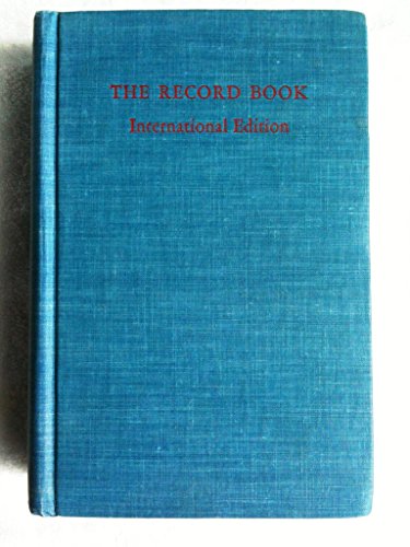 The Record Book; a Music Lover's Guide to the W... B00273D3IY Book Cover
