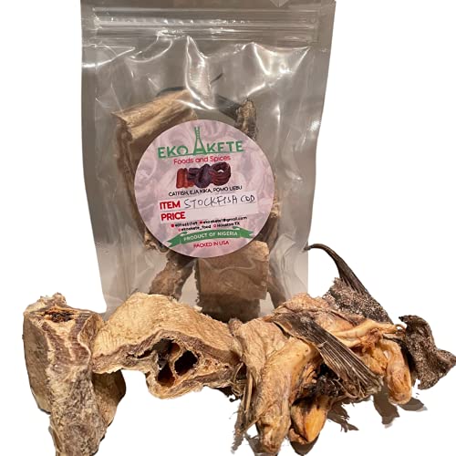 Stockfish - Dried Cod (8Oz) #TOP21