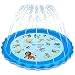 Homech Sprinkler for Kids, Splash Pad, Outdoor Sprinkler Water Toys, Wading and Learning, 68" Kiddie Splash Pad Toys for 2-12 Years Old Baby and Toddler Girls and Boys
