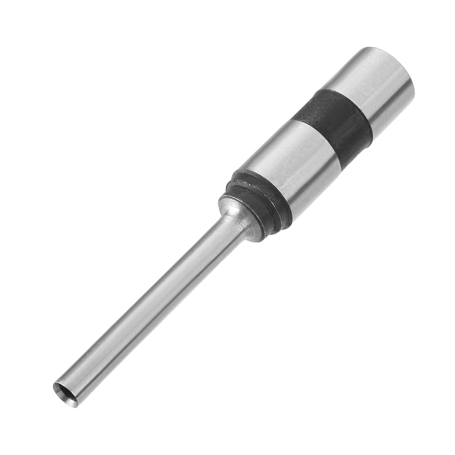 Utoolmart 4.5mmx70mm Straight Shank Punching Machine Hollow Paper Drill Bit Straight Shank Lock Type Paper Tag Punching 35mm Drilling Depth 1pcs