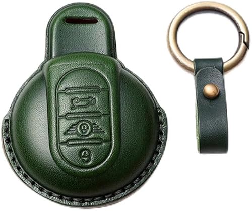 Miniatura 1 de SANRILY Funda para llavero para Mini Cooper sin llave, Verde