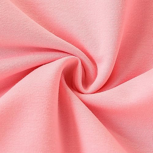 Toddler Girls 2-Piece Outfit, Crew Neck Heart Print Top And Casual Pant Set (Not sequins)4