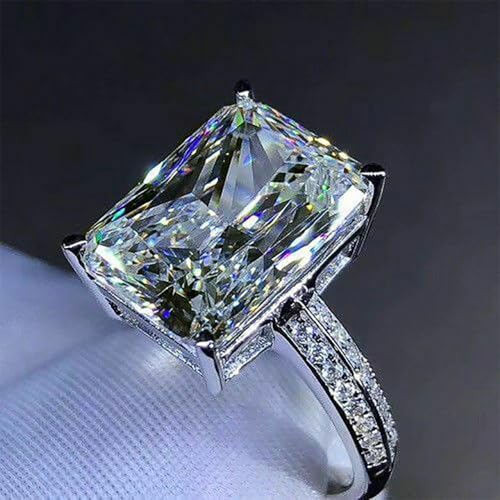 Gorgeous Cubic Zirconia Crystal Wedding Band Jewelry Female Engagement Ring3