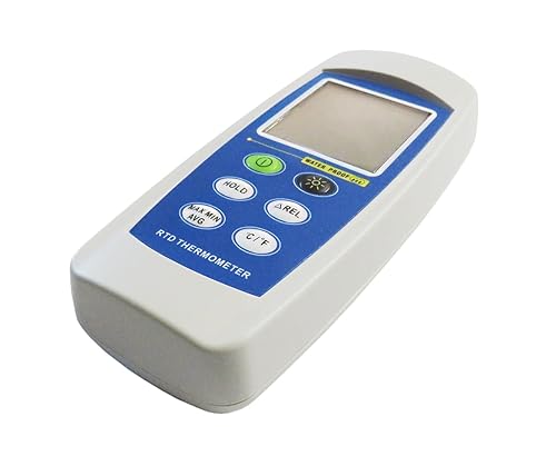 Miniatura 3 de Sper Scientific Termómetro RTD impermeable 800117C - Medidor de temperatura digital IP67 con sonda de resistencia de platino Pantalla
