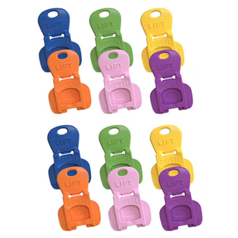 Faeymth Blue/Orange/Yellow 12Pcs Beverage Soda Protector Can Opener Color Coded Drink Shield Color Coded Drink Shield And Soda Protector Drink Shield