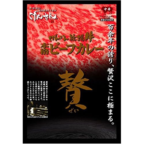 キャニオン げんさん 牧場牛 本格ビーフカレー 贅