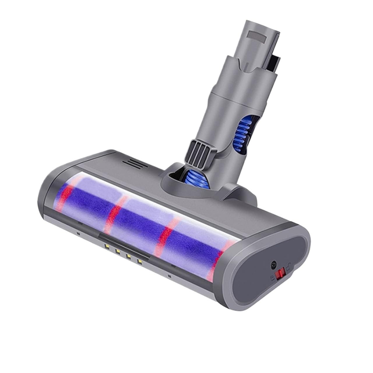 Herramienta Motorizada for Cabezal De Cepillo De Piso, Compatible Con Dyson, V6 DC58 DC59 DC61 DC62, Accesorios for Cepillo De Piso Con Cabezal De Rodillo Barredor Suave