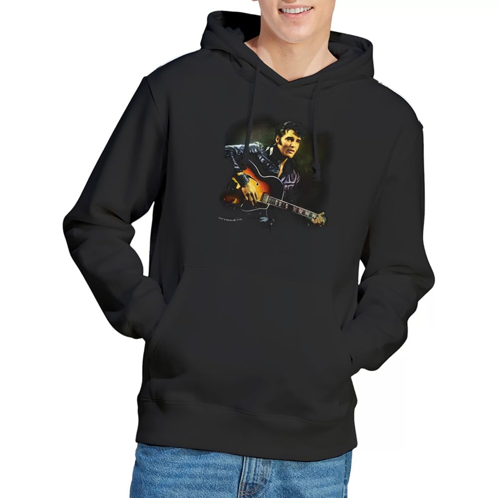 1968 Unisex Hoodie, Black, X-Large