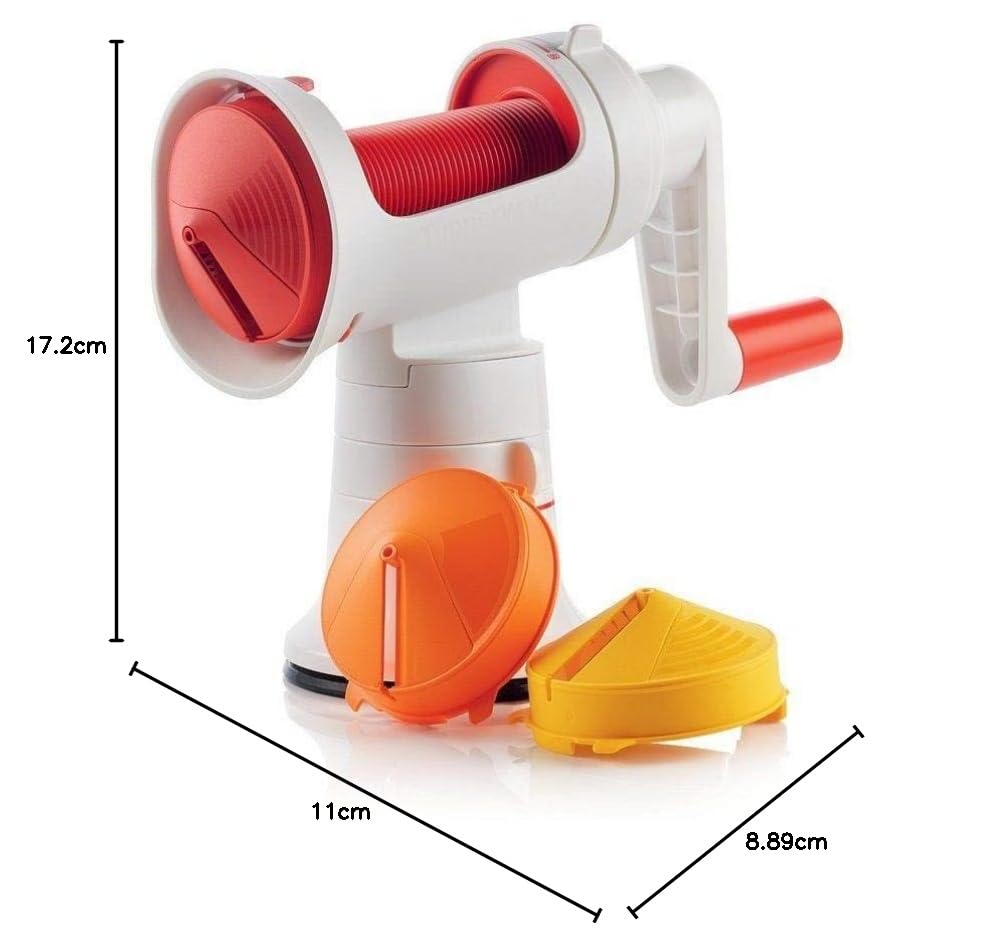 NewTupperware Fusion Master Spiralizer with Master System Base