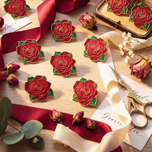 Image of Hoteam Chuch Gift for Woman of Faith Pins Butterfly Pink Bow Rose Christian Brooches Mom Church Woman Party Favor
