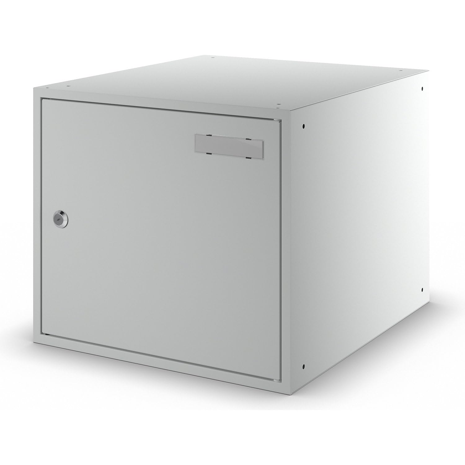 EUROKRAFT basic | Armadietto con serratura | antibatterico | alt x largh x prof 350 x 400 x 450 mm | grigio chiaro RAL 7035