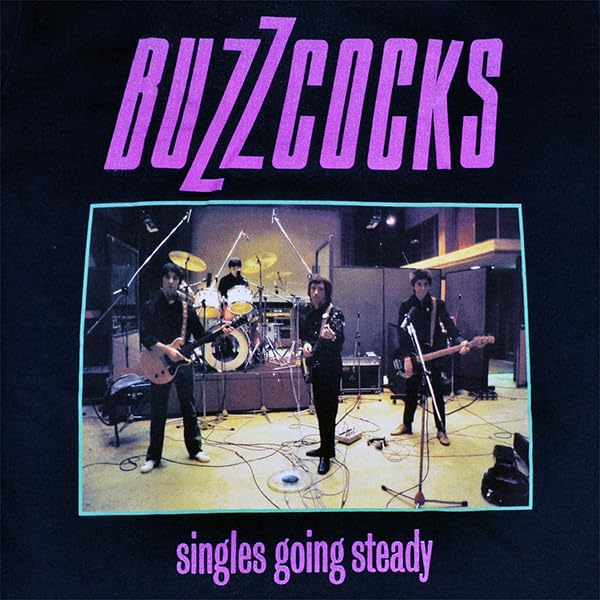 Amazon.co.jp: BUZZCOCKS バズコックス Singles Going Steady Tシャツ
