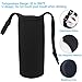 4 Pack,DanziX Neoprene Sleeve Bottle Cup Carrier Pouch,Fit for All 16oz-21oz Portable Sport Water Bottle-Black,Blue, Pink,Purple