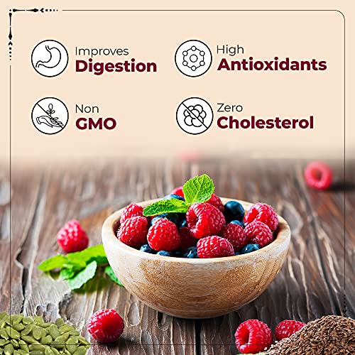 Image of Happilo Premium International Whole Seeds & Berries Pouch, 200 g (Pack of 3)