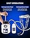 Orion Motor Tech Brake Bleeder Kit, 2.5L Pressure Brake Bleeder Set with 4.25