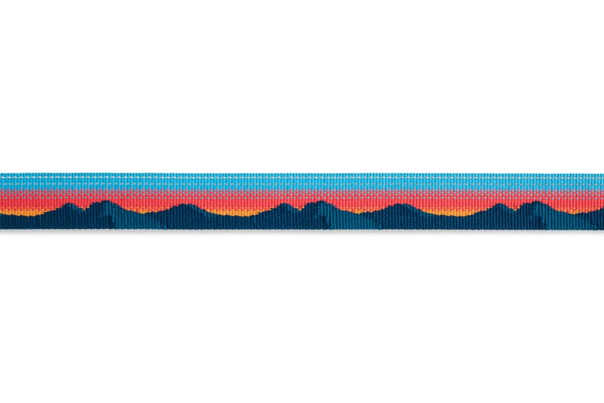 RUFFWEAR - Collare per cani in corda superiore, collare riflettente con fibbia in metallo per uso quotidiano, tramonto, 20-26"