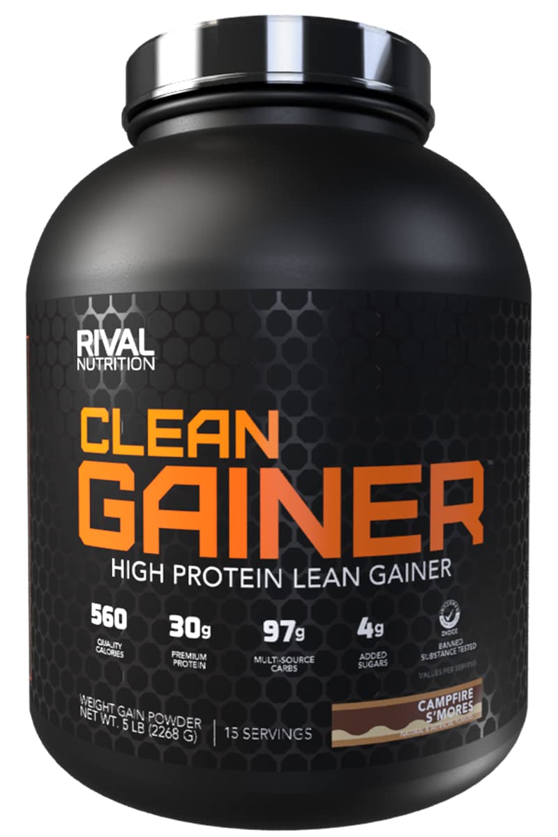 RIVAL NUTRITION Clean Gainer - Campfire S'Mores