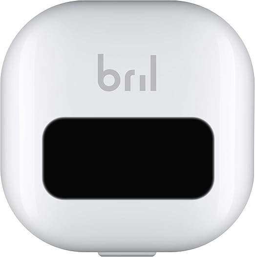 Bril UVC Toothbrush Cleaner, Portable Brush Cover, Holder