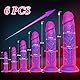 6-teiliges realistisches Fantasy-Dildo-Set (12,7 cm,15 cm,18 cm,21 cm, 23 cm,25 cm) buntes klein groß Prostata-Dildo & Analtrainer-Set,G-Punkt-Dildo-Sextoy in Rosa-Lila für Anfänger & Fortgeschrittene