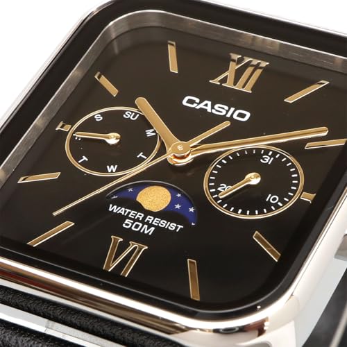 Image of Casio MTP-M3 Series Standard Moon Phase Analog Men's Wrist Watch