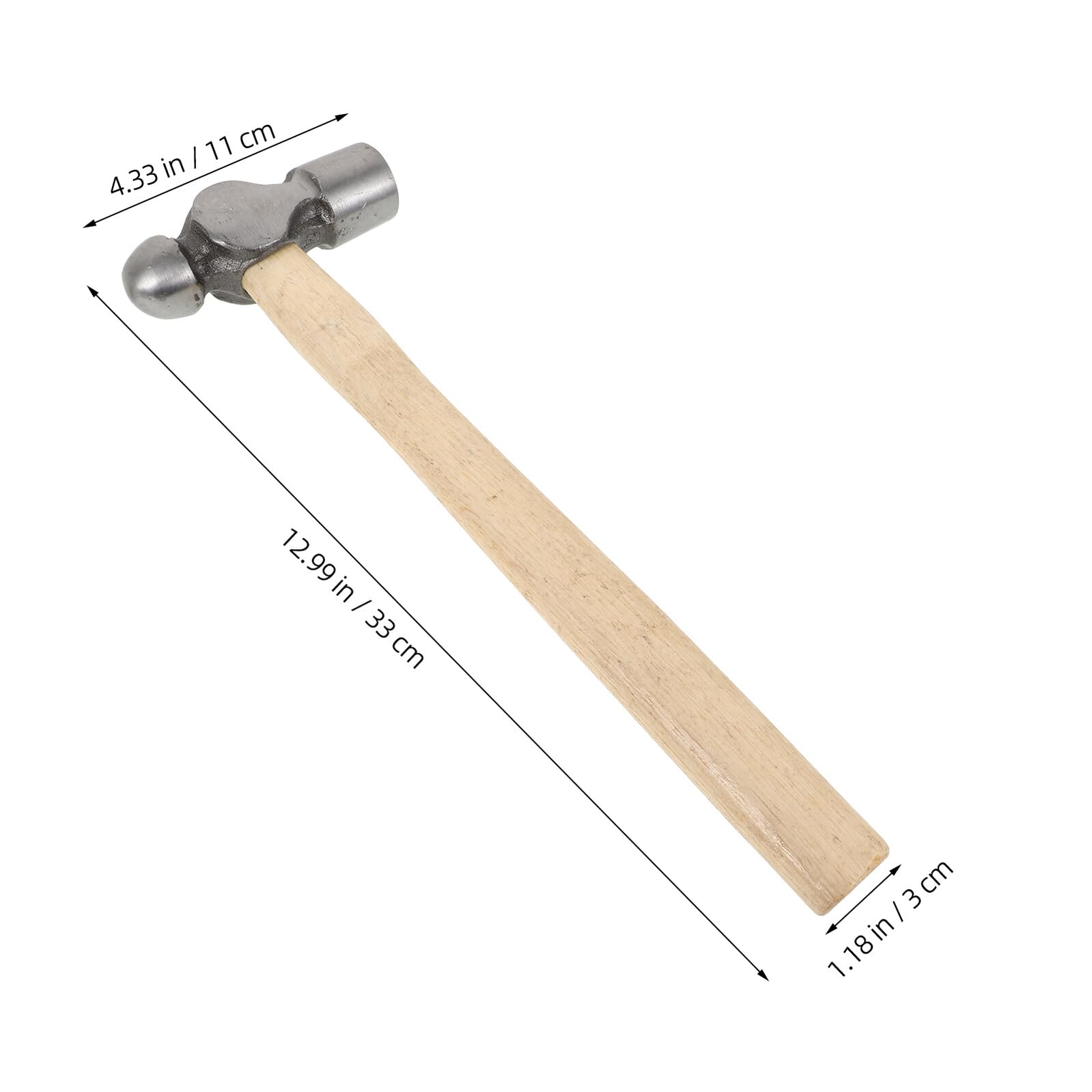 Martello da Carpentiere Professionale con Ergonomico Martello da Chiodatura per Falegnameria Riparazioni e Progetti Edili Impugnatura Antiscivolo e Ammortizzante Acciaio Resistente