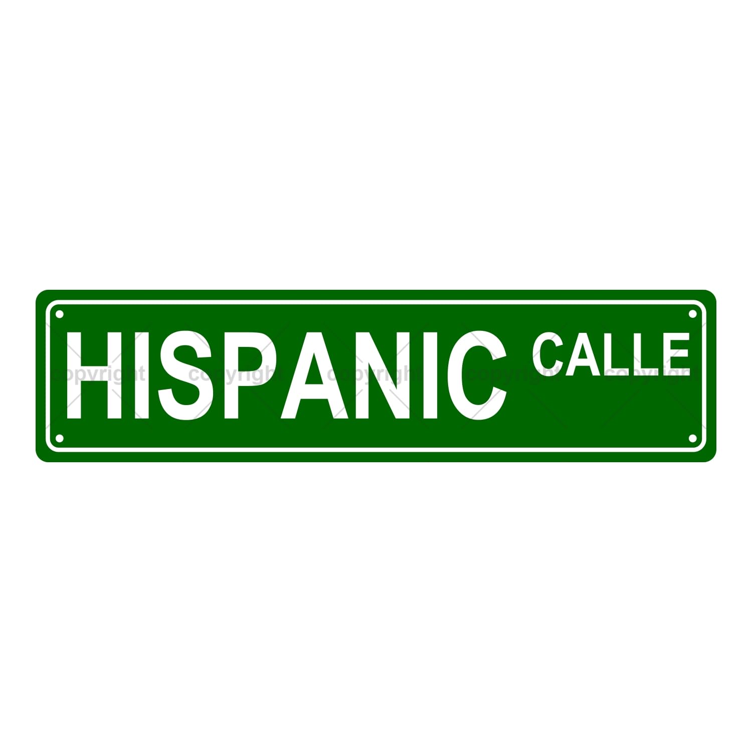 Hispanic Calle Spanish Metal Tin Street Sign Bar Cafe Garage Cave Home Room Wall Bathroom Farmhouse Garden Porch Patio Decor,4x16 Inch