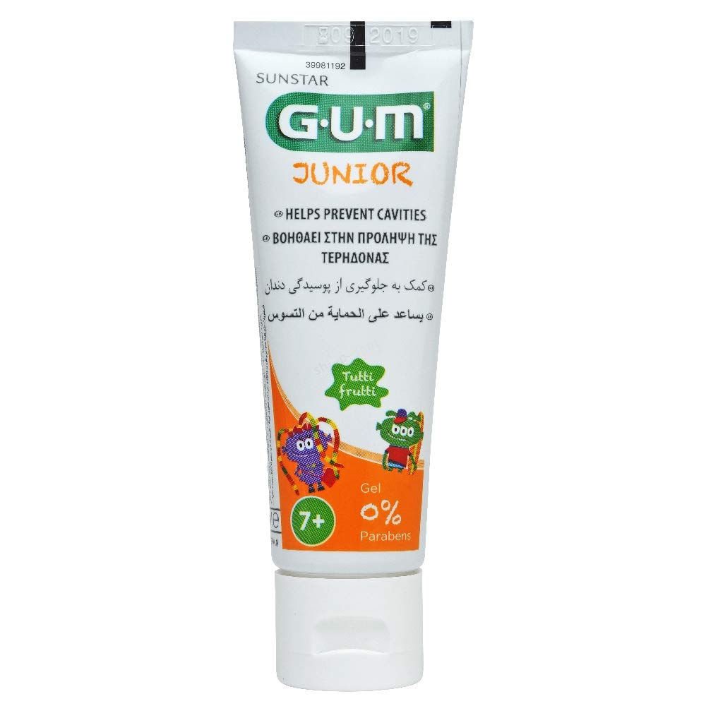 Junior 7 Gel Toothpaste 50 mL