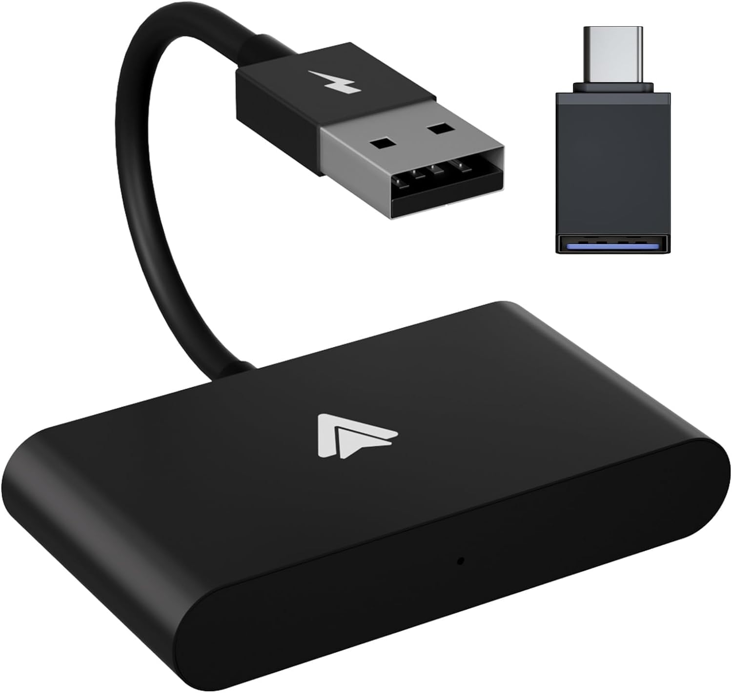 MOLOR Android Auto Wireless Adapter for Car, Android Auto, Wireless Android Auto Car Adapter, Wireless Android Auto Bluetooth Adapter 5Ghz WiFi Auto Connect No Delay Online Update, Plug & Play