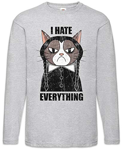Cat T-Shirt à Manches Longues Urban Backwoods pour Exprimer Votre Humeur du Jour