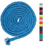 Amazon.com: 5mm * 295ft Macrame Cord Natural Cotton Rope 8 Strand ...