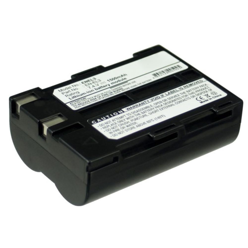 CELLONIC® Bateria EN-EL3 / EN-EL3a kompatybilny z Nikon D100 D50 D70 D70s części zamienne 1600mAh wymiana baterii