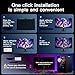 [2 Pack] Magnetic Privacy Screen for 27 Inch Monitor – Removable Anti-Glare Blue Light Filter for 16:9 Widescreen Desktop PC, Matte/Glossy Reversible Eye Protection Film