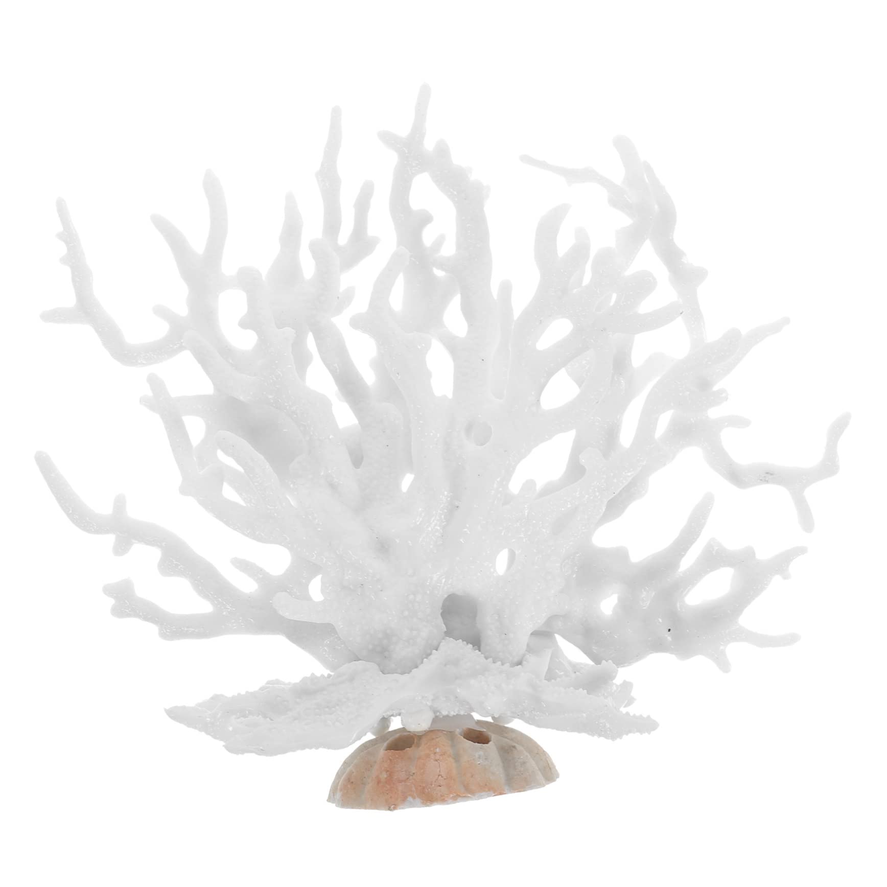 CIYODO Delicate Aquarium Coral Decor Resin Coral for Fish Tank Decoration Lightweight and Compact for Enhancing Aquatic Environments Safe for Fish Home