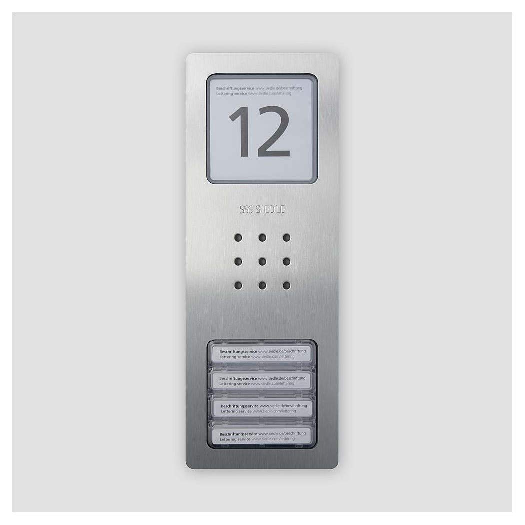 Siedle 210008735-00 Gegensprechanlage Edelstahl, Multicolor