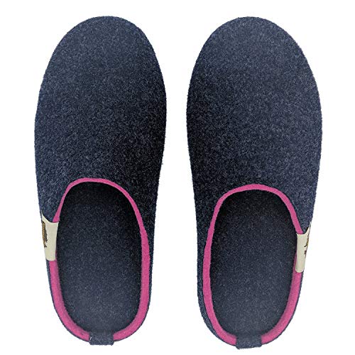 Gumbies Outback Slippers for Indoors and Outdoors, Eco-friendly Felt Uppers, Recycled Rubber Outsoles - Comfort Guaranteed4
