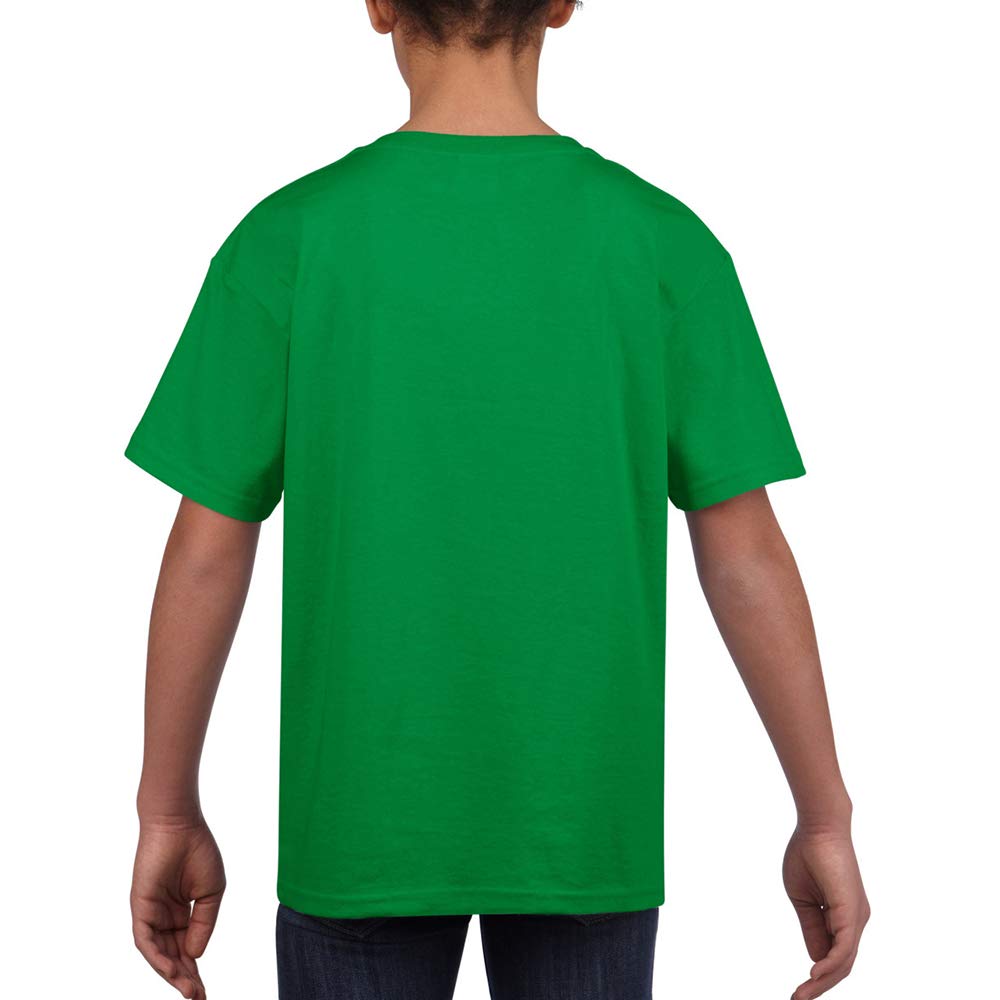 Gildan Maglietta Unisex per Bambini con Scollo Rotondo, Manica Corta