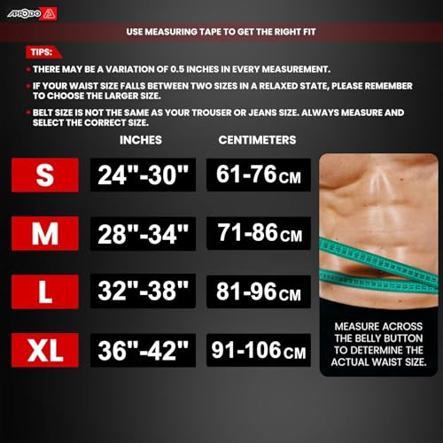 Image of Aprodo Gym Belt for Men and Women Workout with Secure Double Prong Buckle | 8.6mm Thick Suede Leather Professional Belt For Heavy Weight-Lifting, Powerlifting, Bodybuilding, Squatting and Strength Training (Black, S)