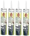 RV Wholesale Direct Dicor 501LSW-1, RV Rubber Roof Sealant Self Leveling Caulk, White, 4 Pack