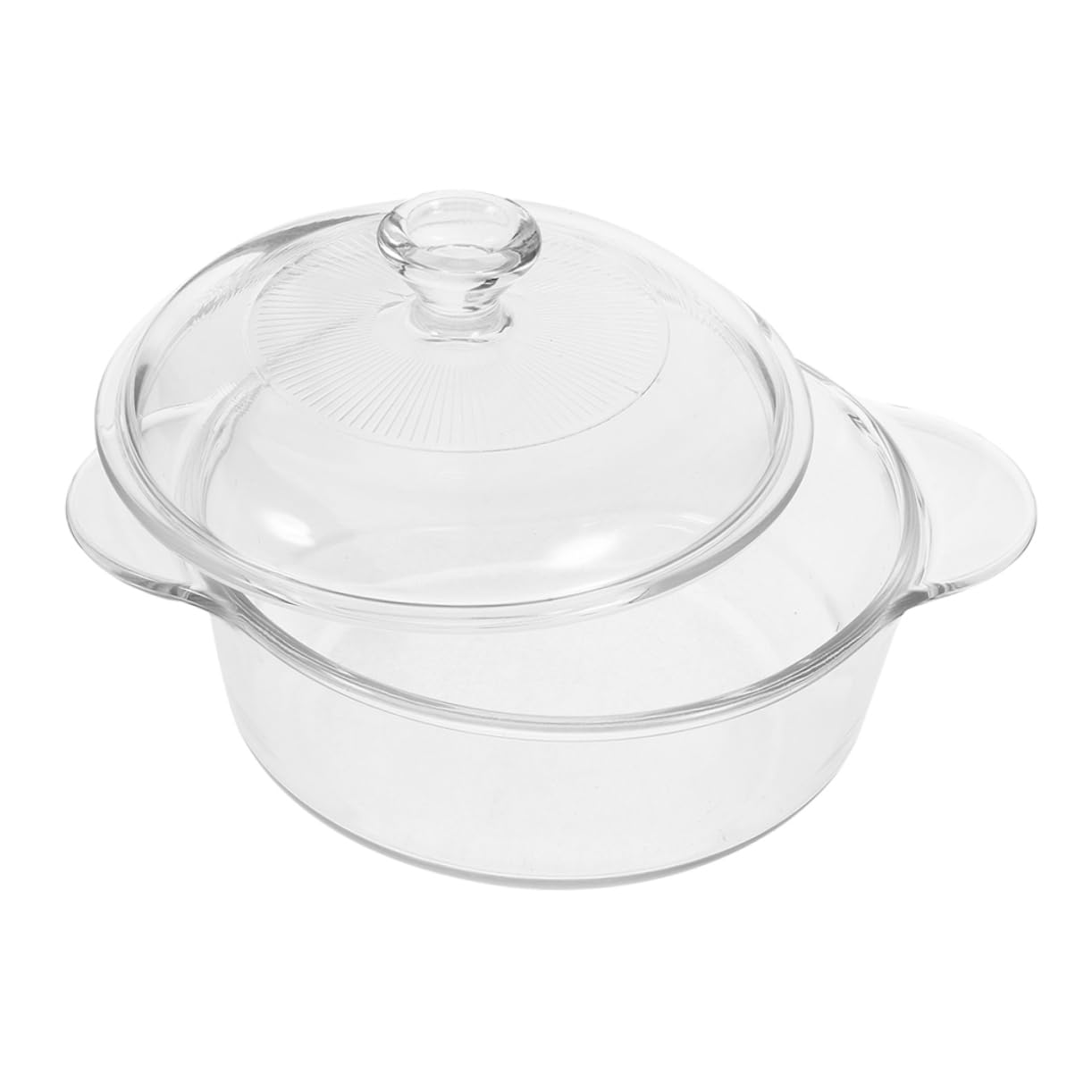 SHOWERORO Runde Glasschüssel Mit Deckel Salatschüssel-set Aus Glas Große Kapazität Transparente Servierschüsseln Für Partys Und Feiern