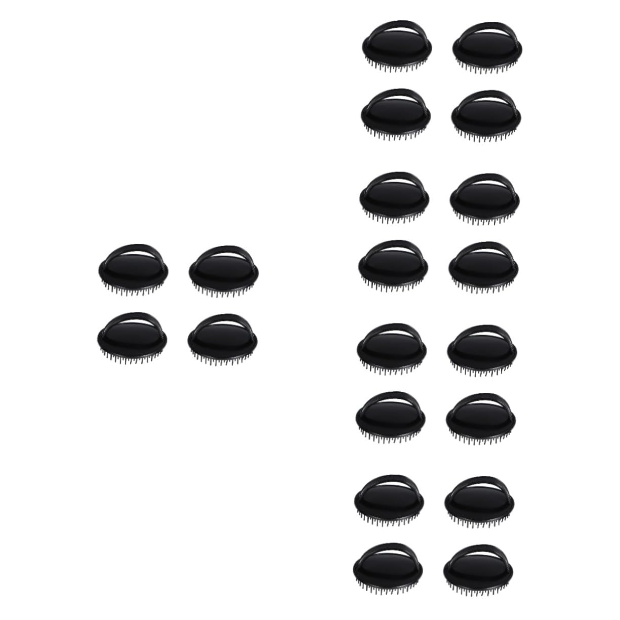 Cepillos De Masaje Para Cabelludo Herramientas De Para Ducha Y Baño Cuidado Del Cabelludo Masajeador De Champú Cepillo Exfoliante Para Pelo Seco Y Húmedo 4 Piezas X 5
