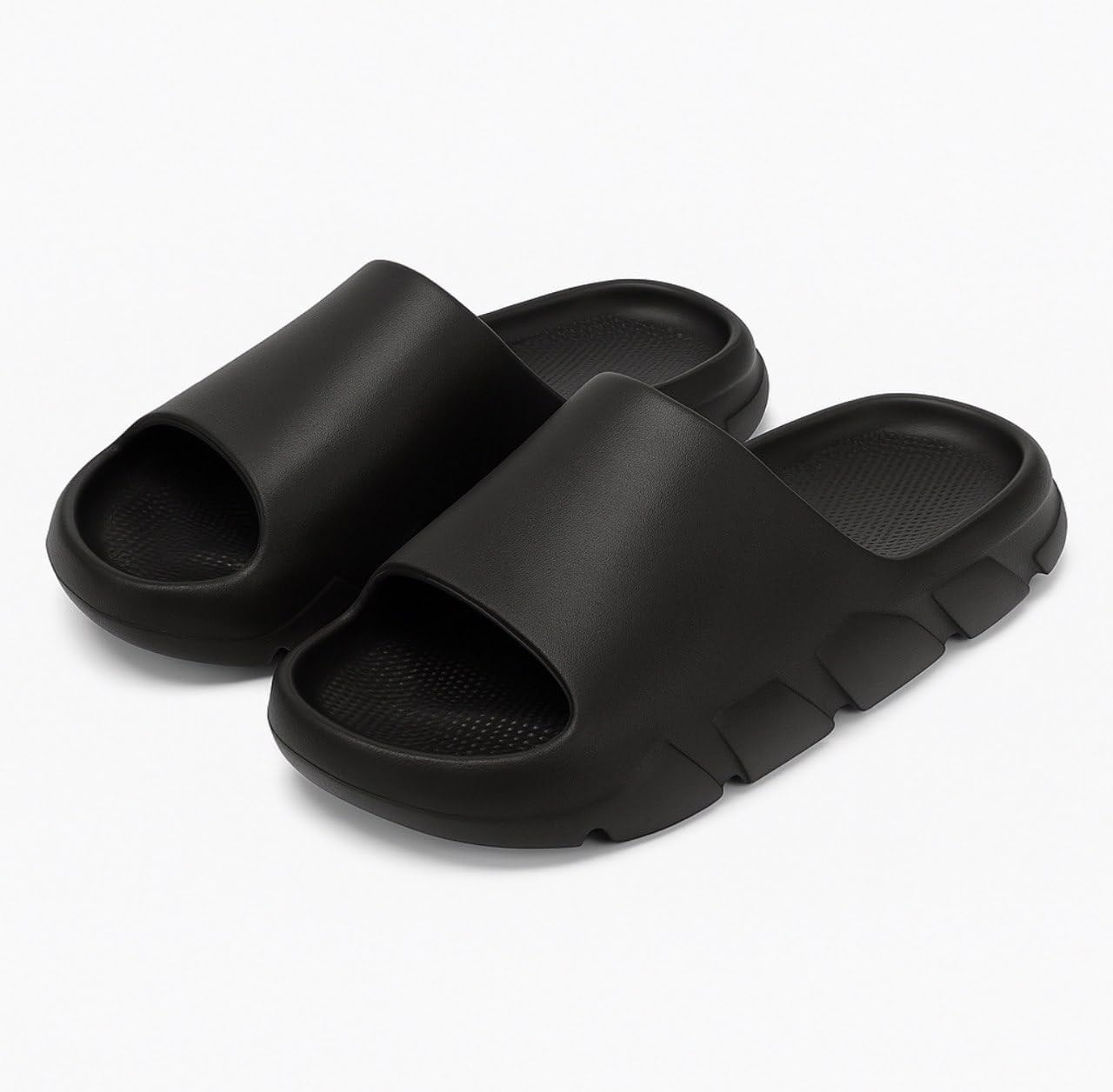 Foam Clogs for Men & Women – Lightweight Breathable Slip On Garden Shoes, Comfortable Water Friendly Sandals for Yard, Beach, Pool, Camping & Everyday Wear, Black & White, Sizes 7-12 - Image 5