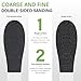 10 Pack Foot File,Foot Callus Remover Professional Sandpaper Pedicure Tools, Double Side Foot Scrubber, Sander for Dead Skin Foot Rasp Pedicure for Women Mother Manicure Beauty Shop Spa