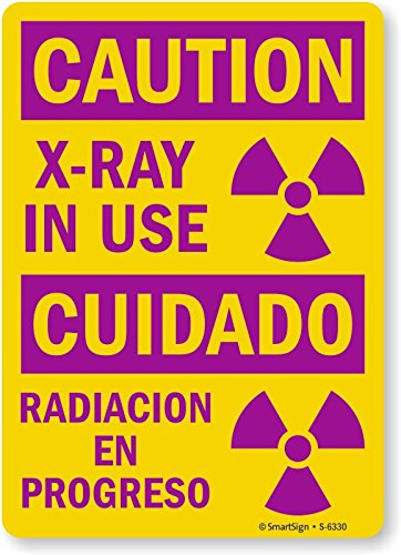 Signalétique Rayons X Smartsign étiquette vinyle pour sécuriser les accès