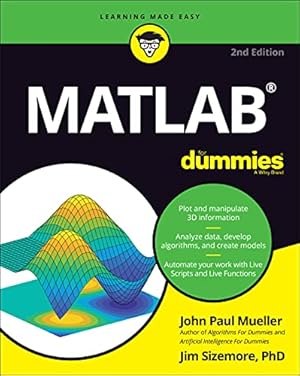 Book cover MATLAB For Dummies (For Dummies (Computer/Tech))