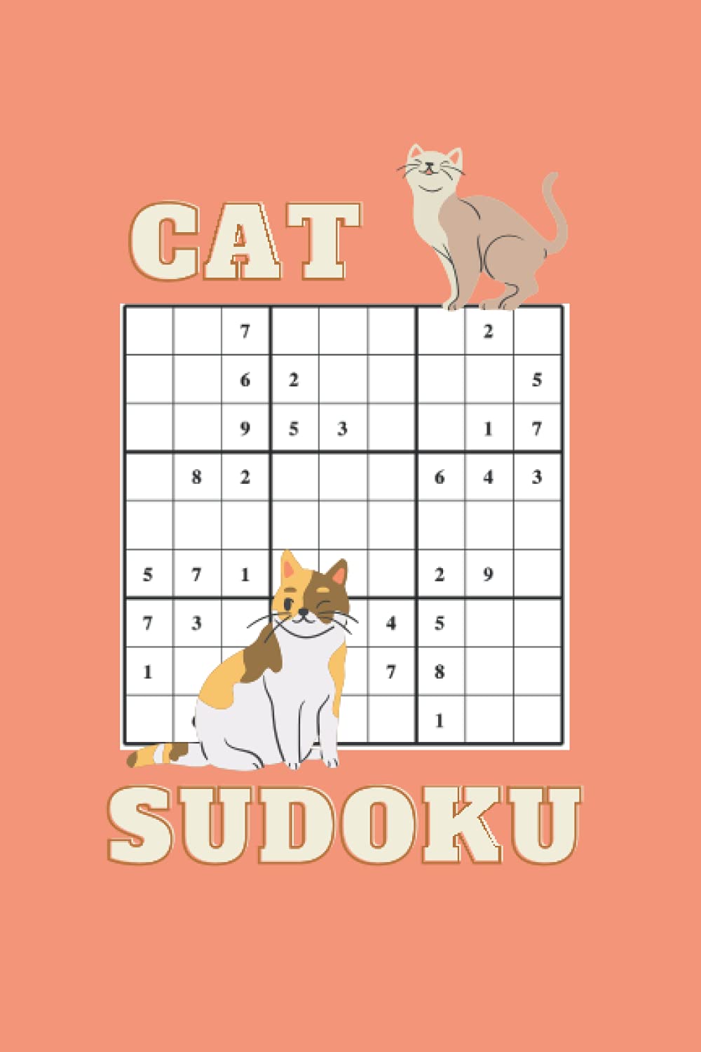 Cat Sudoku: Sudoku puzzle book (Sudoku books)