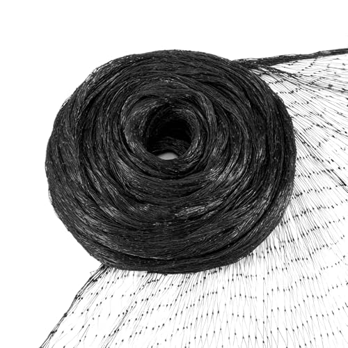 MAQIHAN 13x33ft Bird Netting for Garden - Black Mesh Net Cover for Garden Protection from Deer Chicken Coop Squirrel Poultry Fence for Plant Fruit Tree Blueberry Bushes Strawberry Vegetable